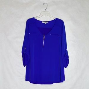 NWT Tempted Hearts 3/4 Sleeve Blouse (2X)